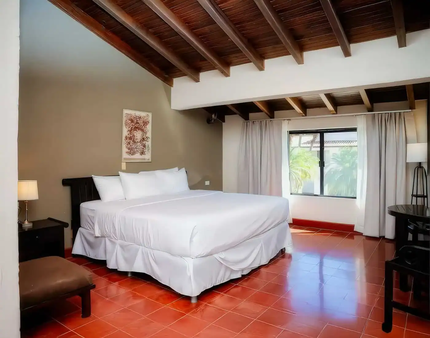 Premium King Room with one king bed.